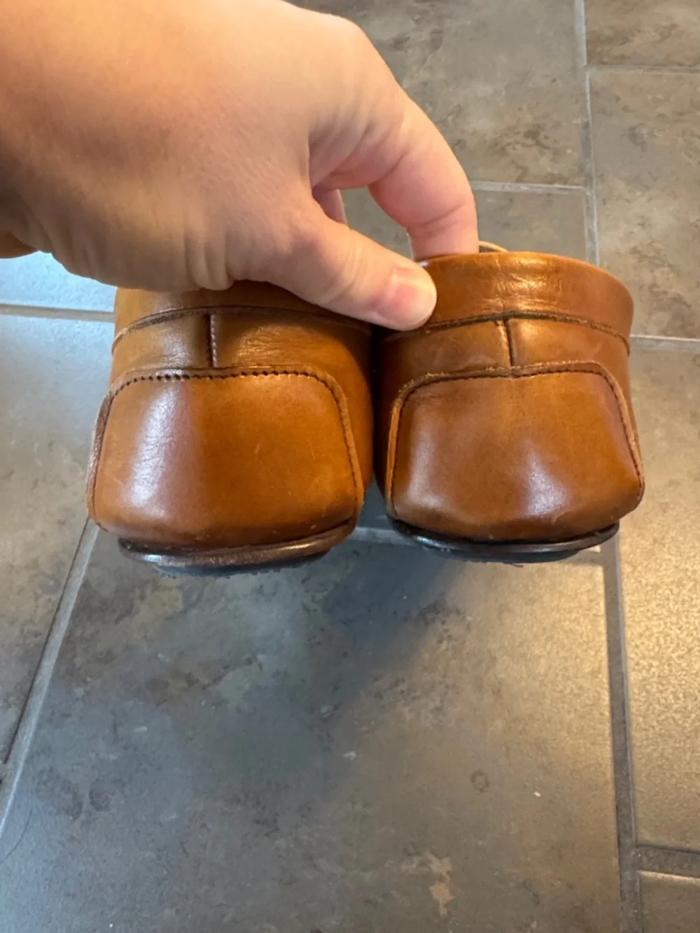 Allen Edmonds Super Sport Penny Loafers 6456 Walnut Brown Leather Slip-on 10.5 - Picture 4 of 14